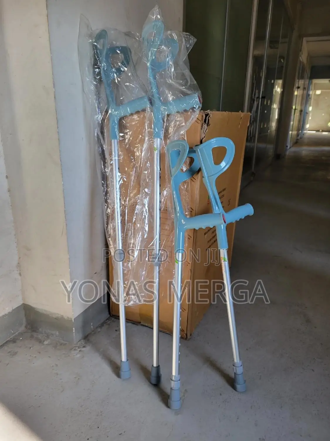 Forearm Elbow Underarm Crutches፸医rubber Tips1pair(Load 150kg