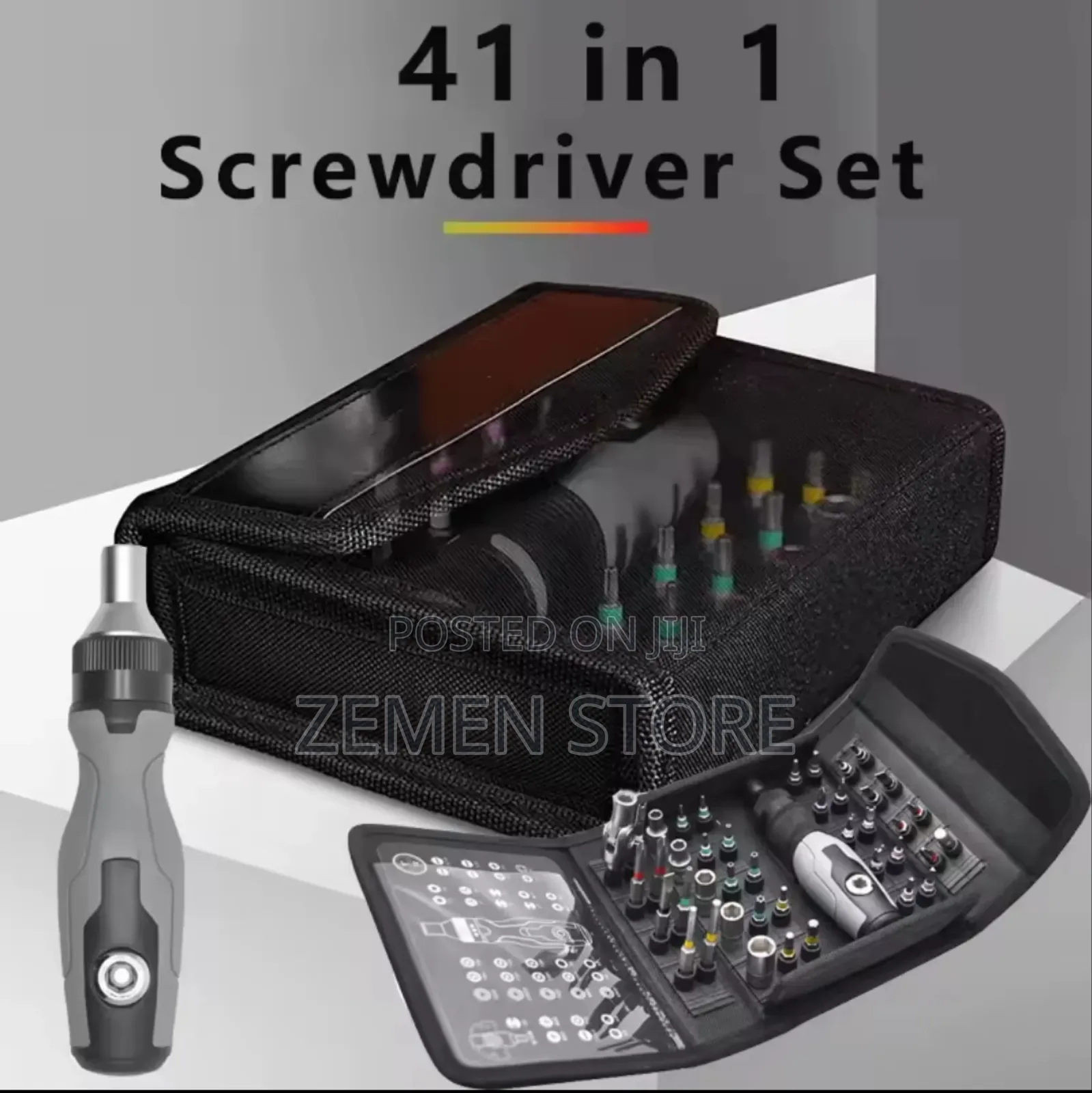 41-in-1 Precision Screwdriver Set – Versatile Repair Tool