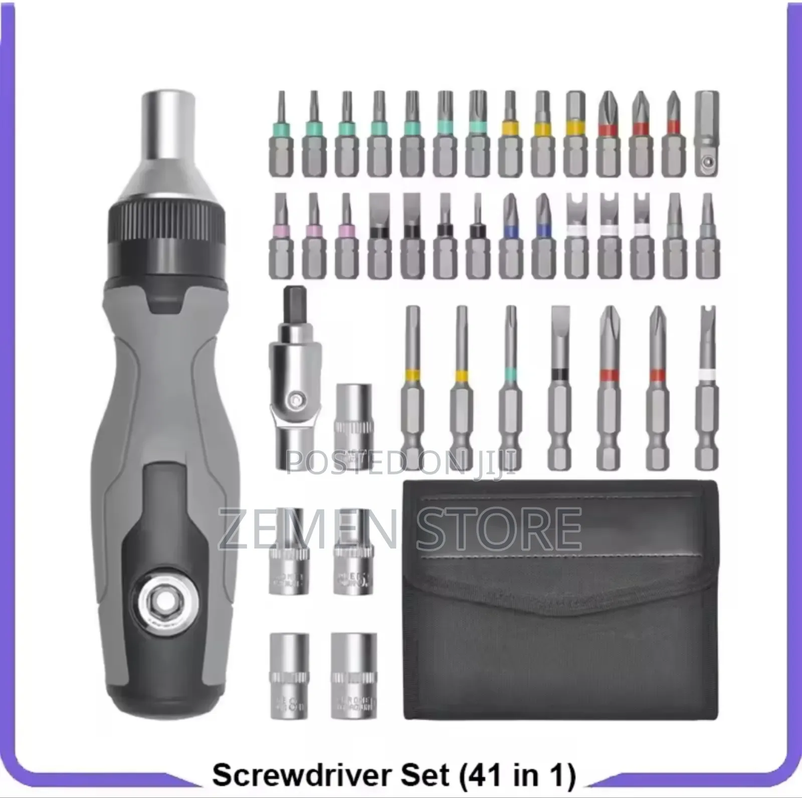 41-in-1 Precision Screwdriver Set – Versatile Repair Tool