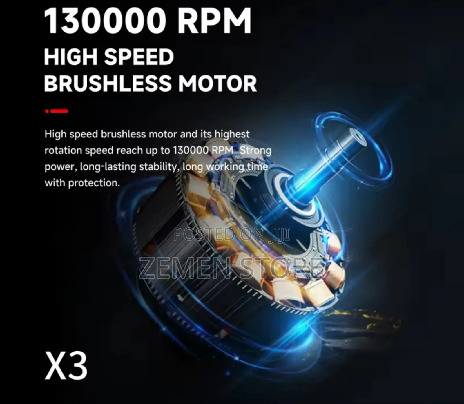 Mini Electric Air Duster – High-Speed Turbo Blower