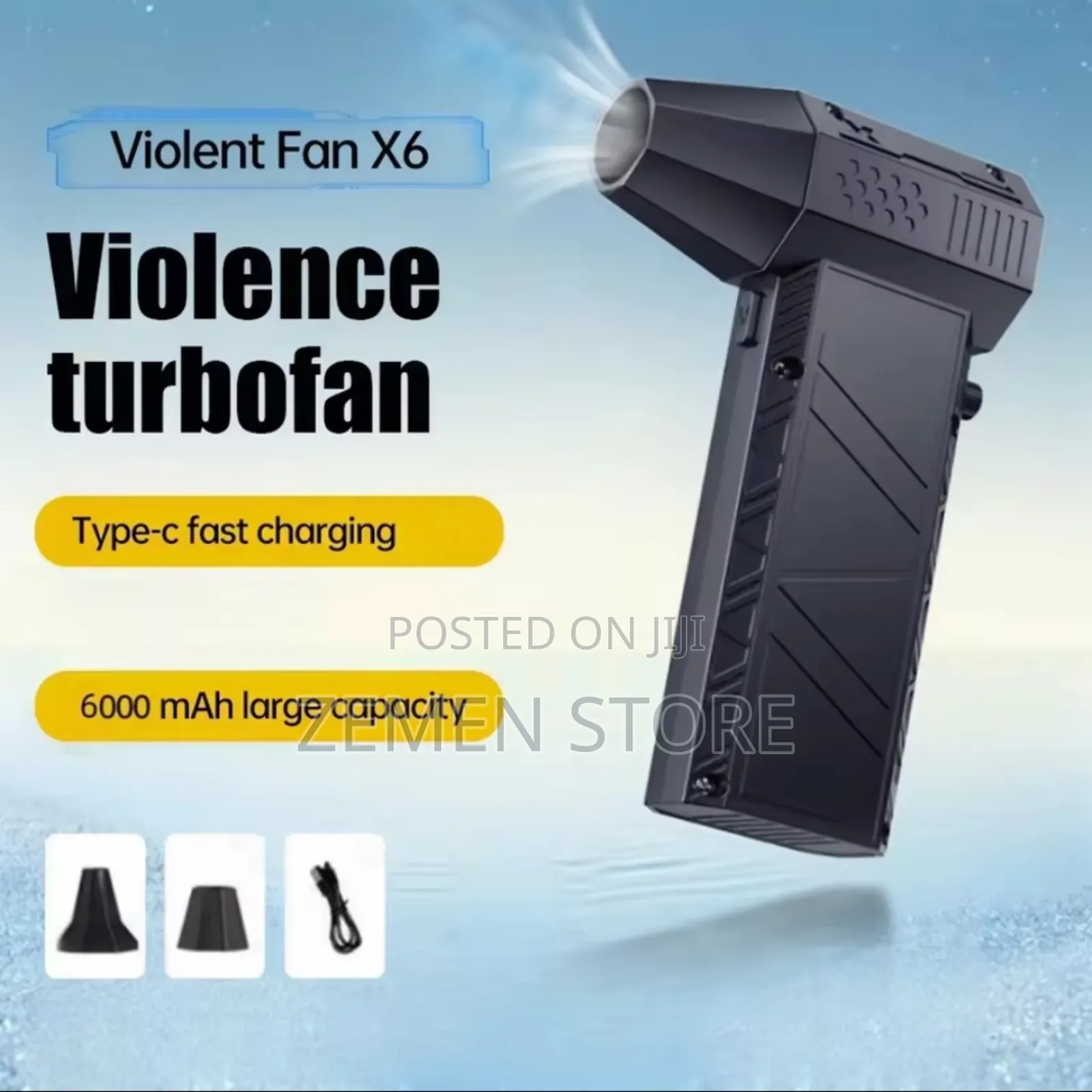 Mini Electric Air Duster – High-Speed Turbo Blower