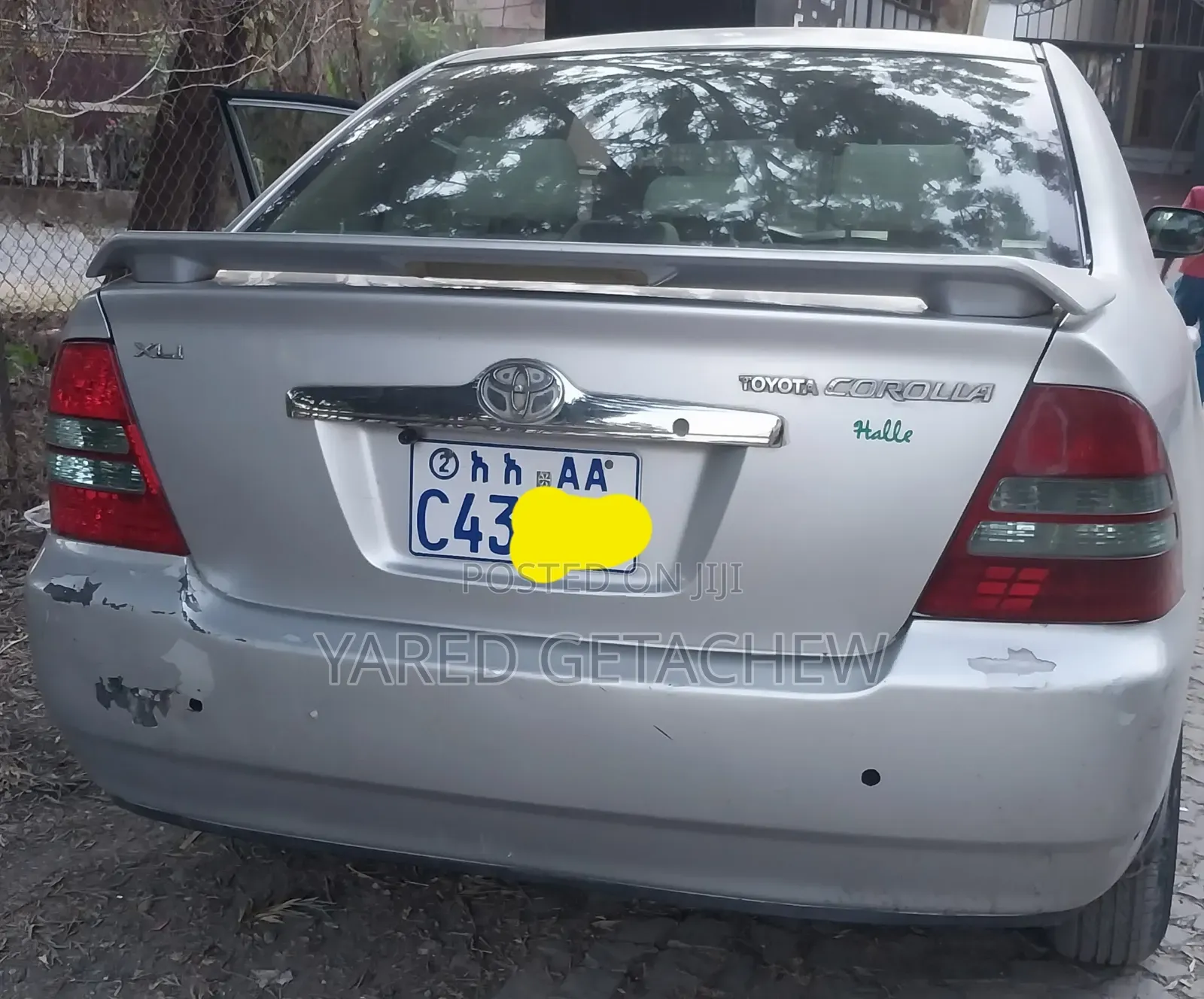 Toyota Corolla 2003 Silver
