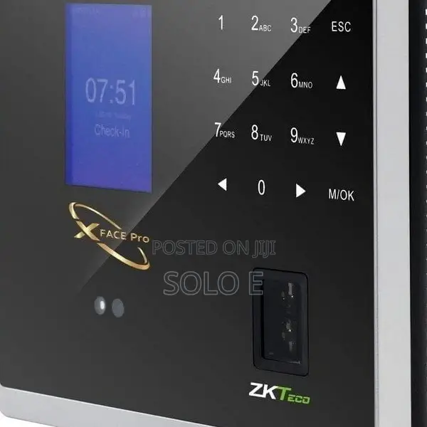 X Face Protime Attendance Access Control Zkteco Xface Pro