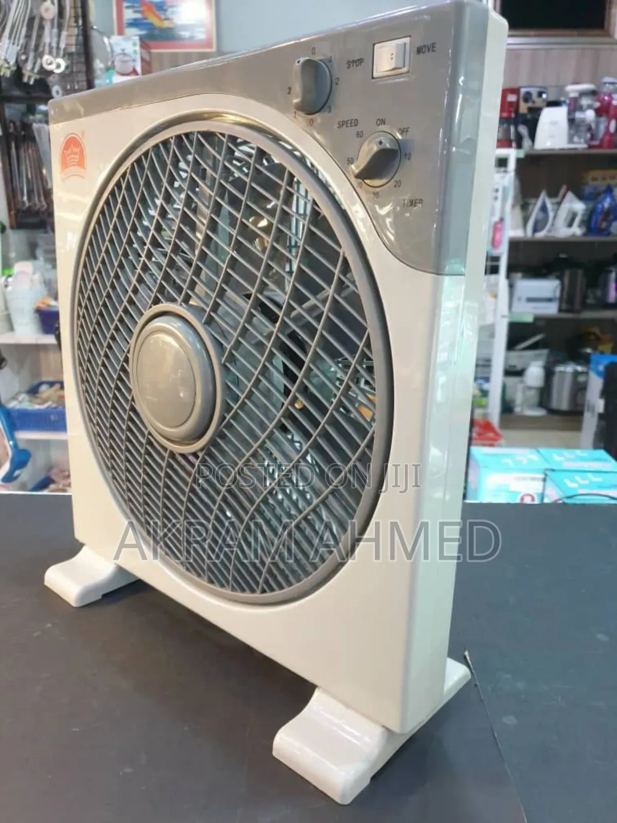 Plastic Box Fan