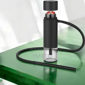 Photo - Portable ሺሻ, Mini and Mobile With Square Charcoal