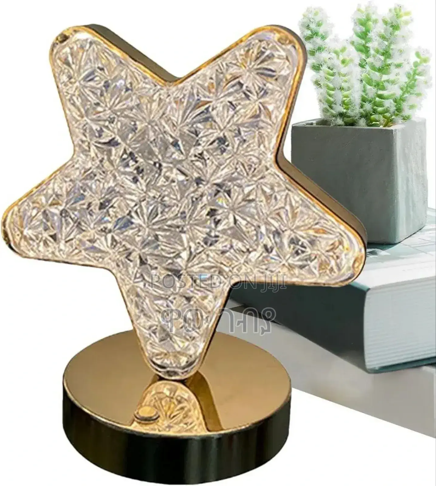 LED Crystal Table Lamp