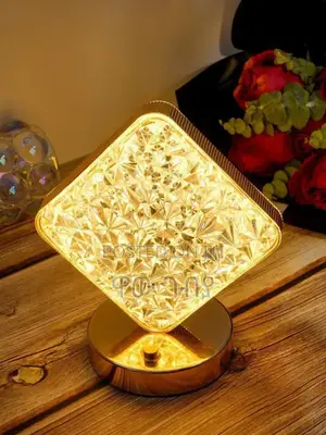 LED Crystal Table Lamp