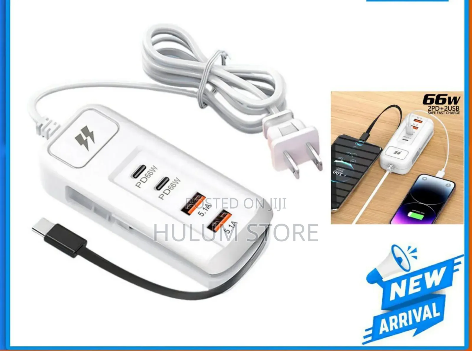 4 Port Fast Charger