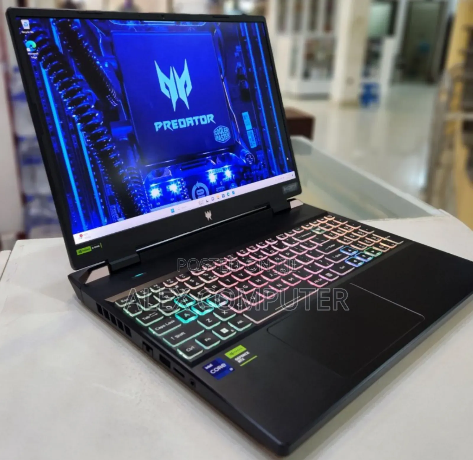 New Laptop Acer Predator Helios 300 16GB Intel Core I9 SSD 1T