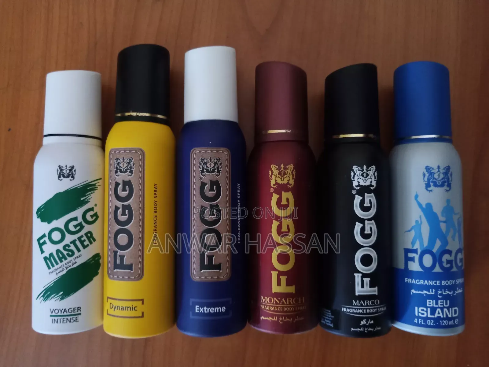 Fogg Men's Body Spray Series