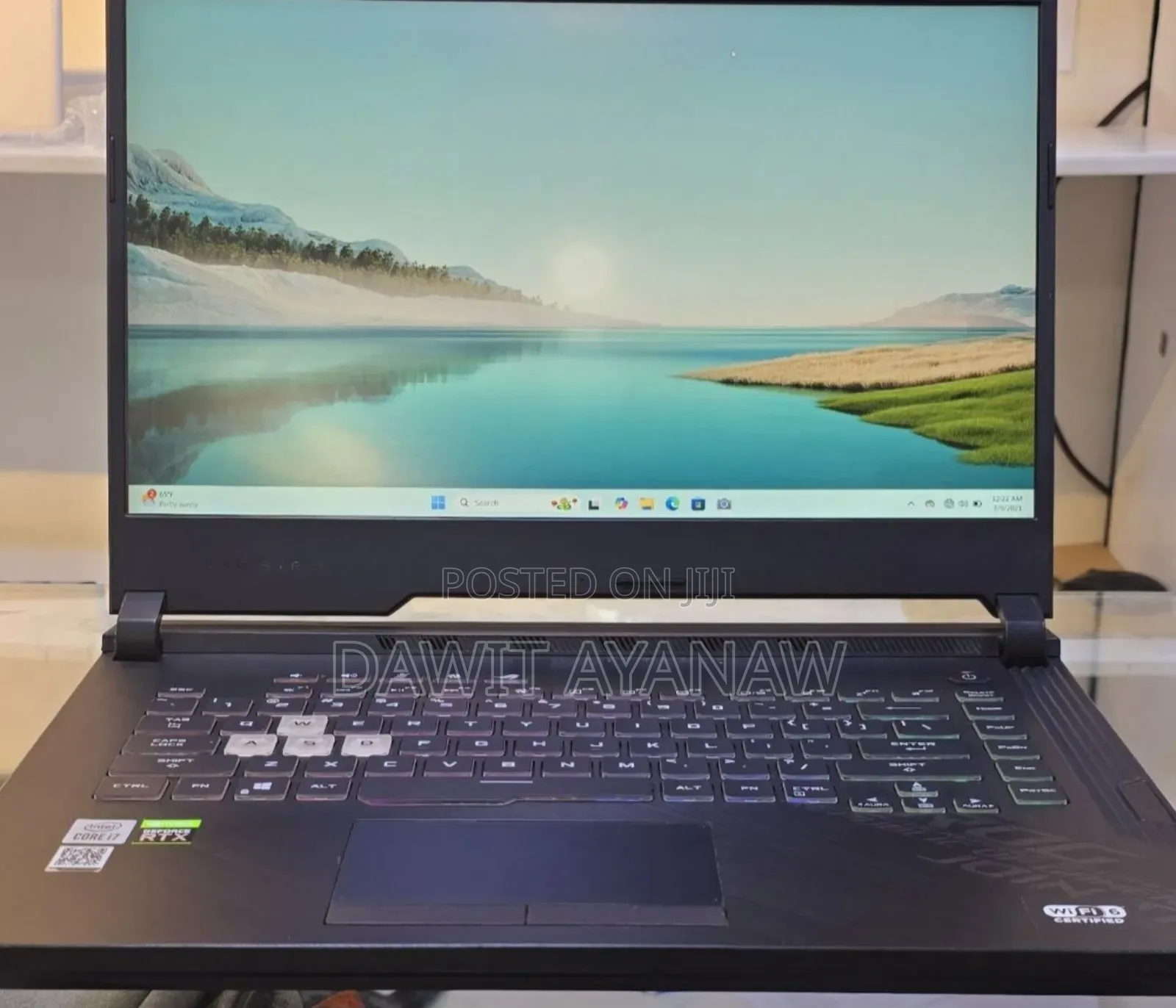 New Laptop Asus ROG Strix G15 16GB Intel Core I7 SSD 512GB