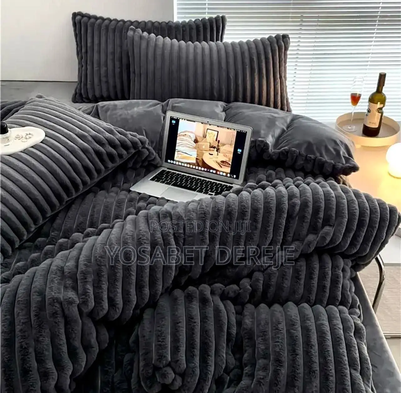 ጥራት ያላቸው የኮተን ኮምፈርት ይዘንላቹ መጥተናል Quality 6 PCS Comforter