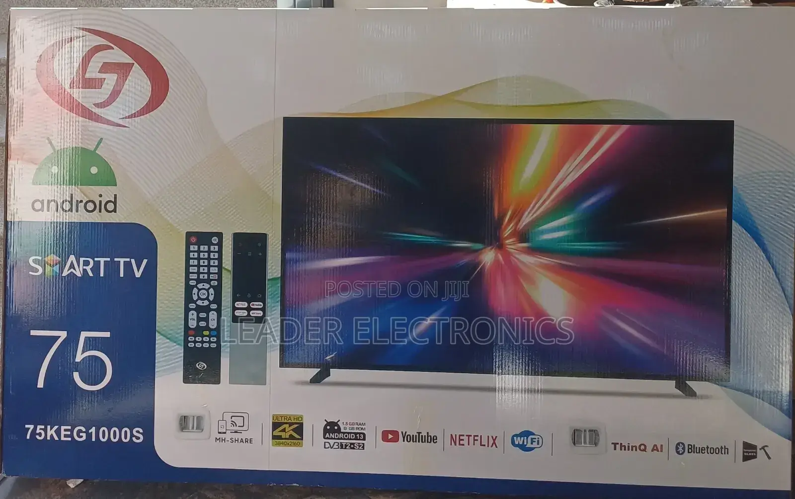 Lj Tv 75" Smart Android Tv