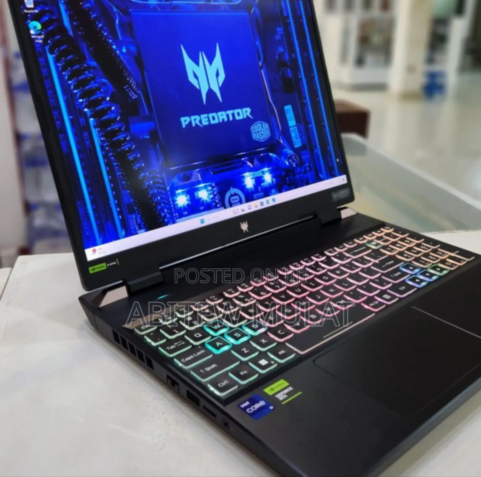 New Laptop Acer Predator Helios 300 16GB Intel Core I9 SSD 1T