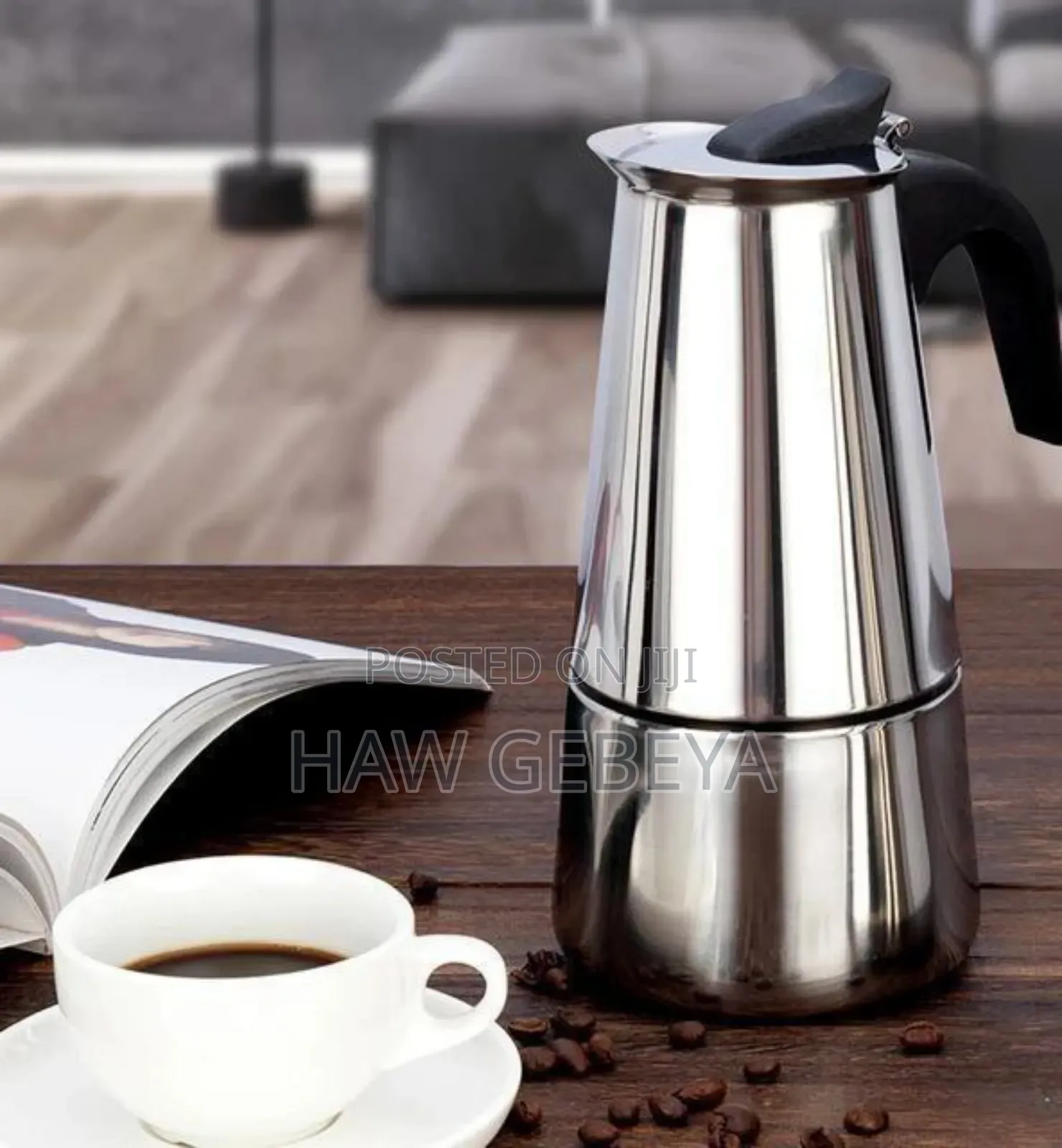  Stainless Steel Espresso Maker
