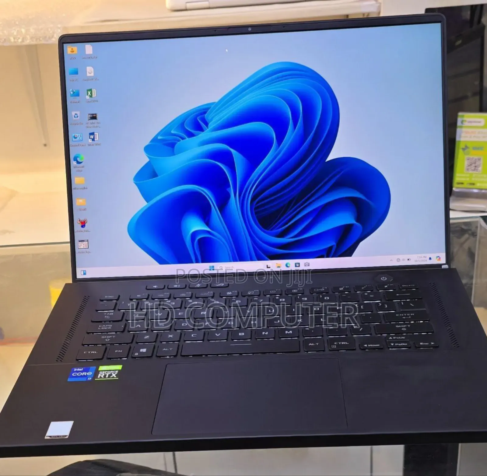 New Laptop Asus ROG Zephyrus M16 GU603HR 16GB Intel Core I7 SSD 512GB