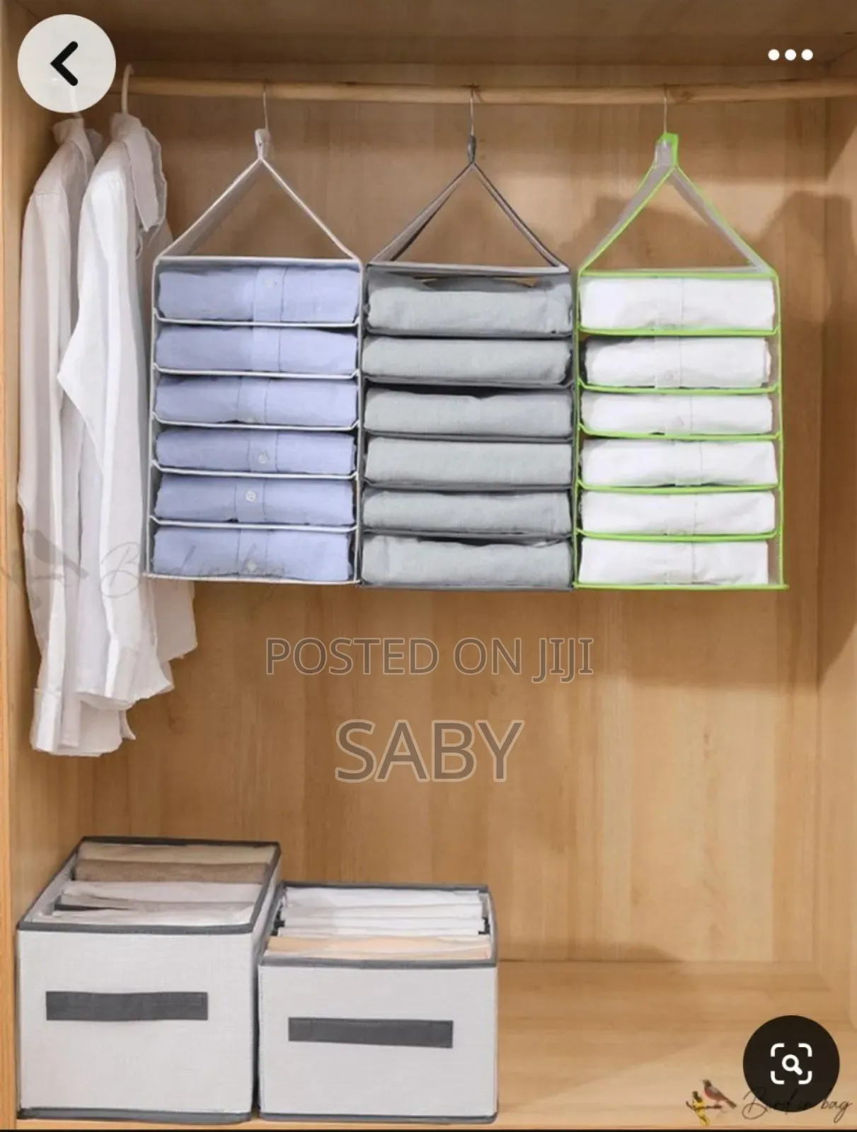 PVC Wardrobe Storage Hanging Bag