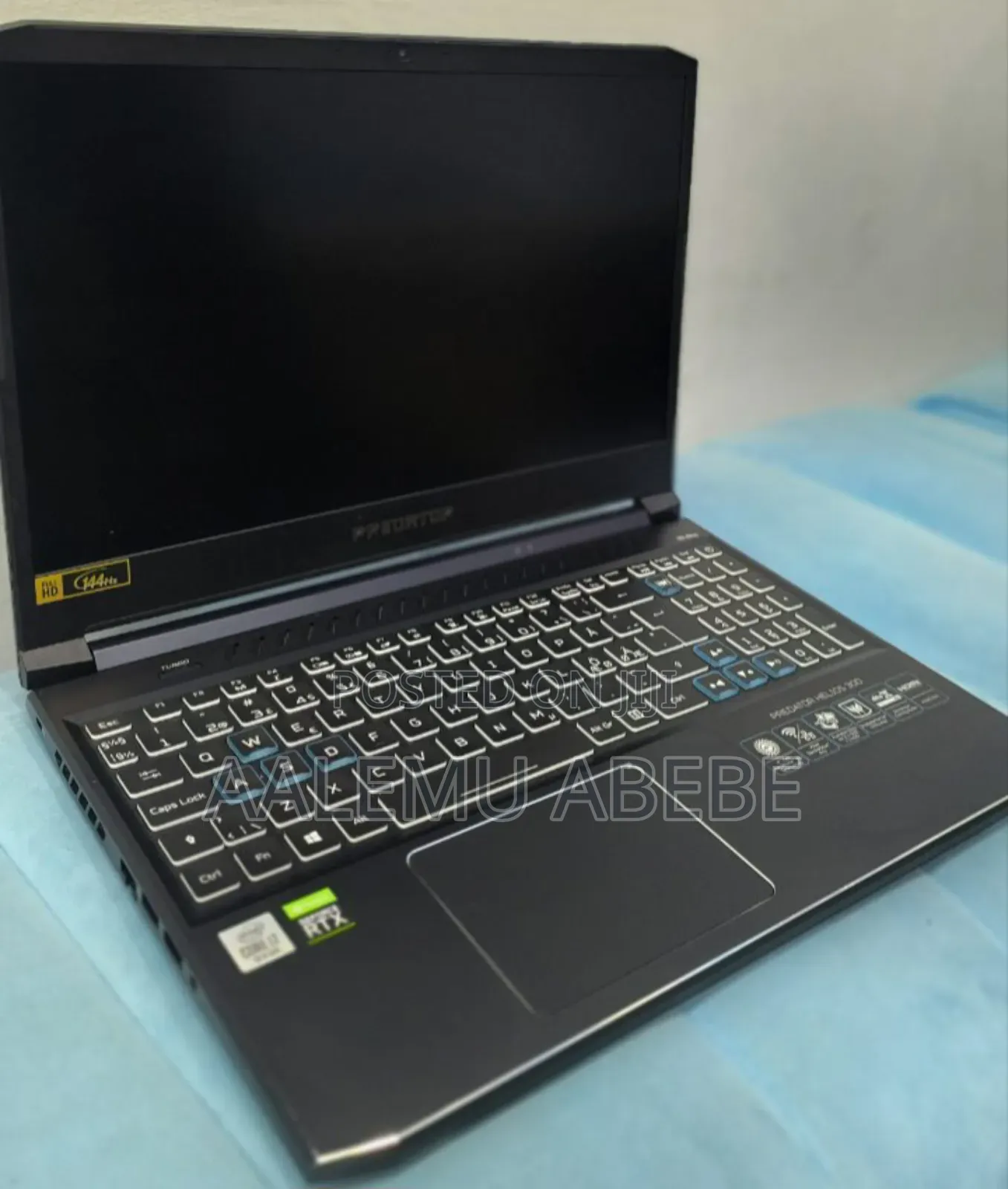 New Laptop Acer Predator Helios 300 16GB Intel Core I7 SSD 1T