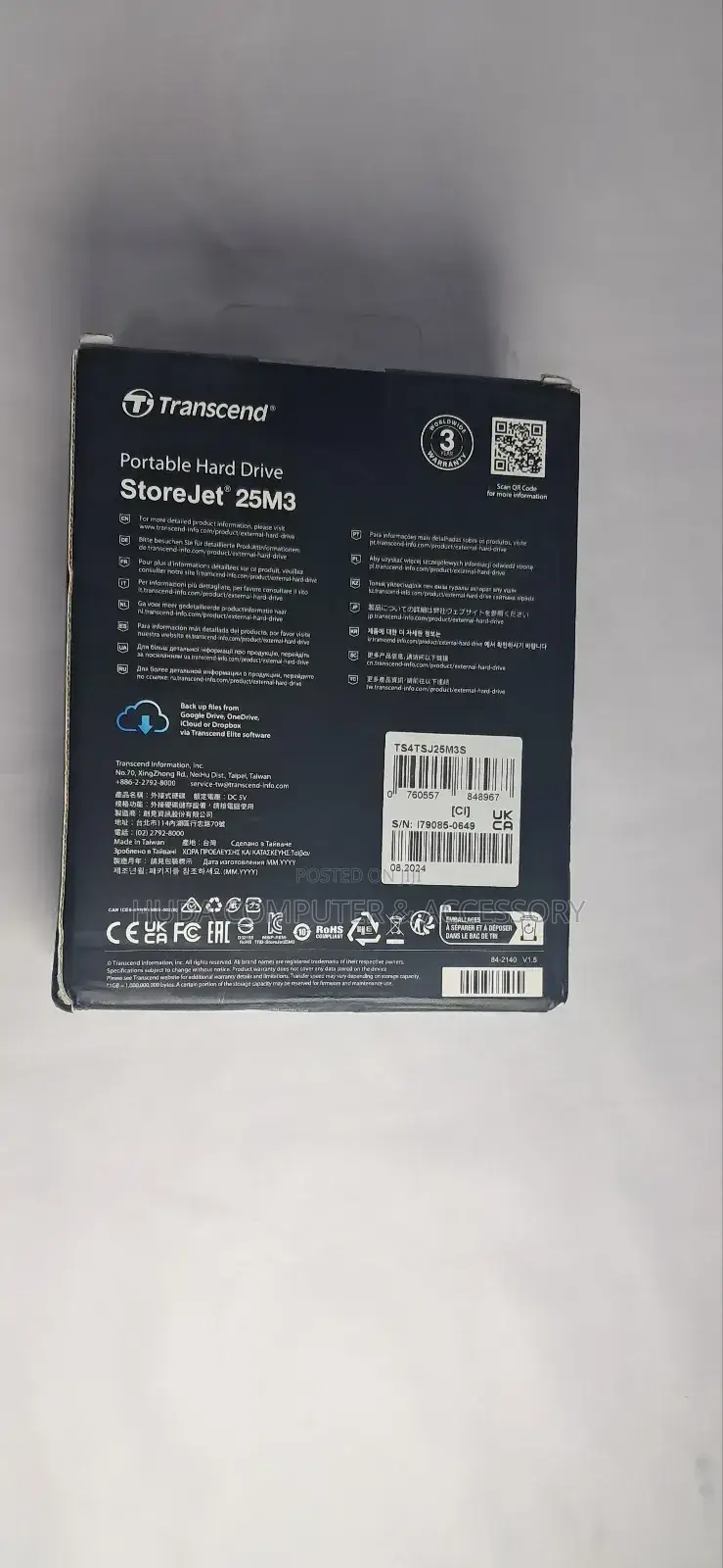 Transcend Storeg 4tb