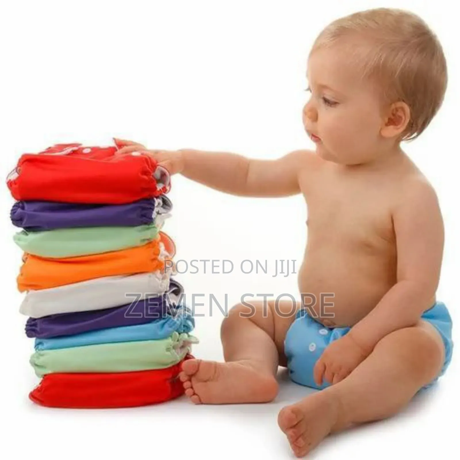 Premium Washable Baby Diapers – Soft, Reusable Leak-Proof