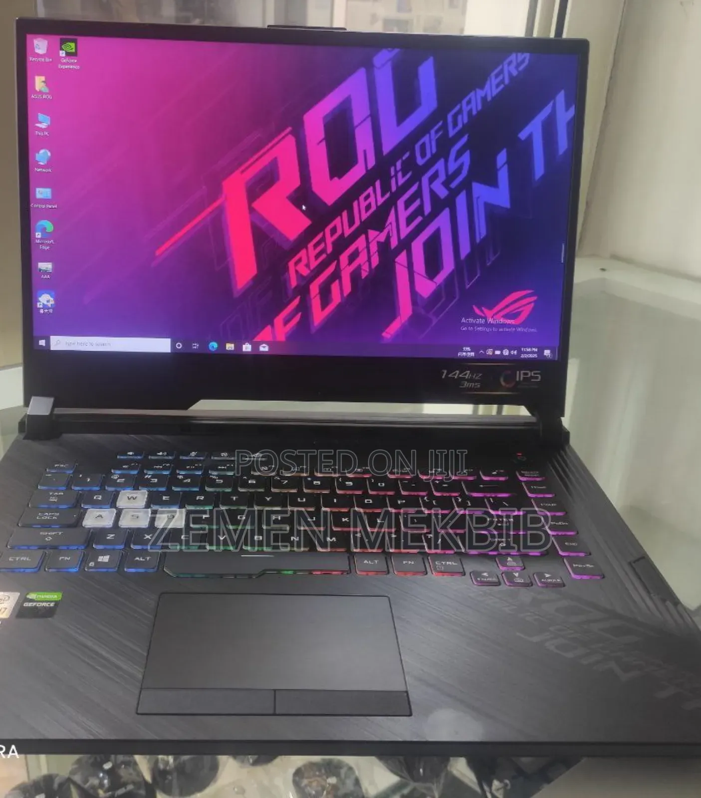 New Laptop Asus ROG Strix G15 16GB Intel Core I7 SSD 512GB