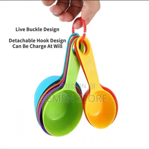 6-Piece Measuring Spoon Cup Set – Precise Durable