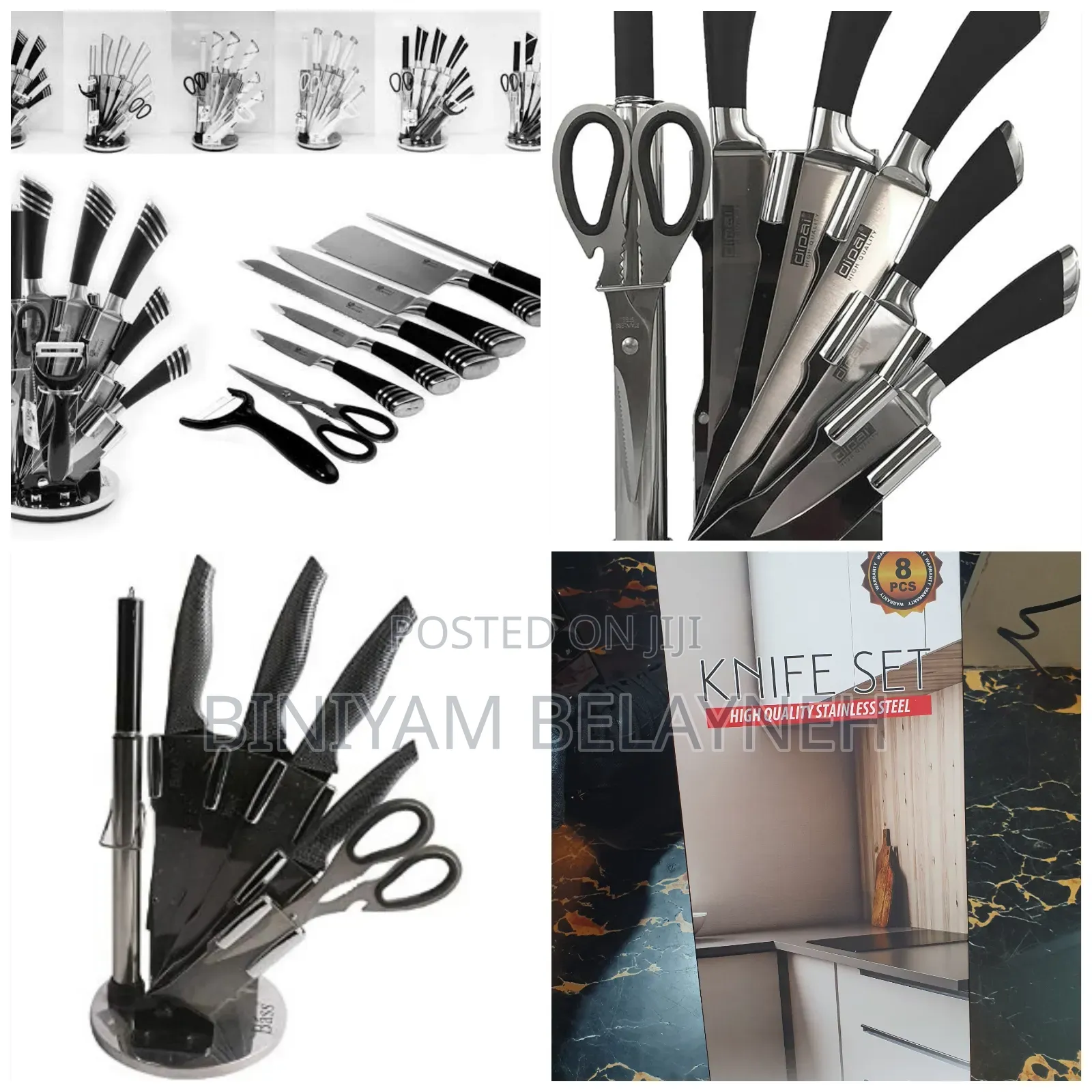 9pices Knife Set