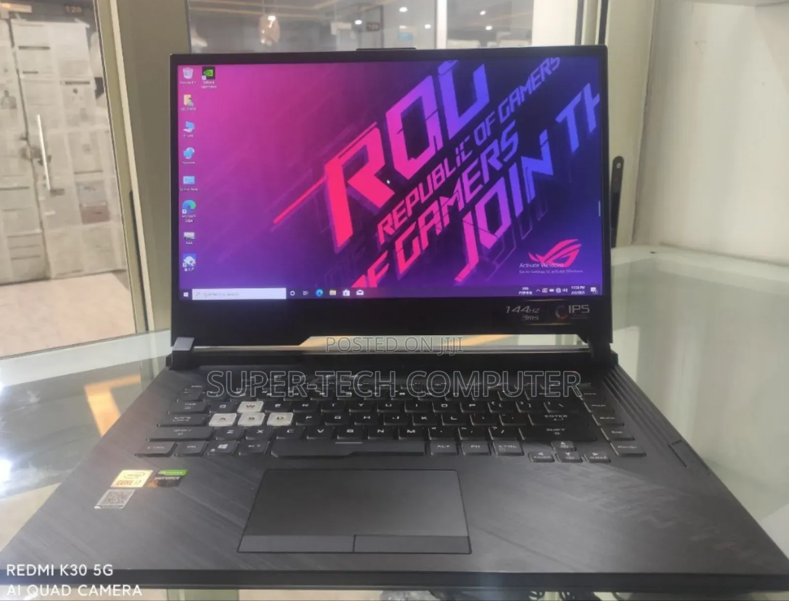 New Laptop Asus ROG Strix G15 16GB Intel Core I7 SSD 512GB