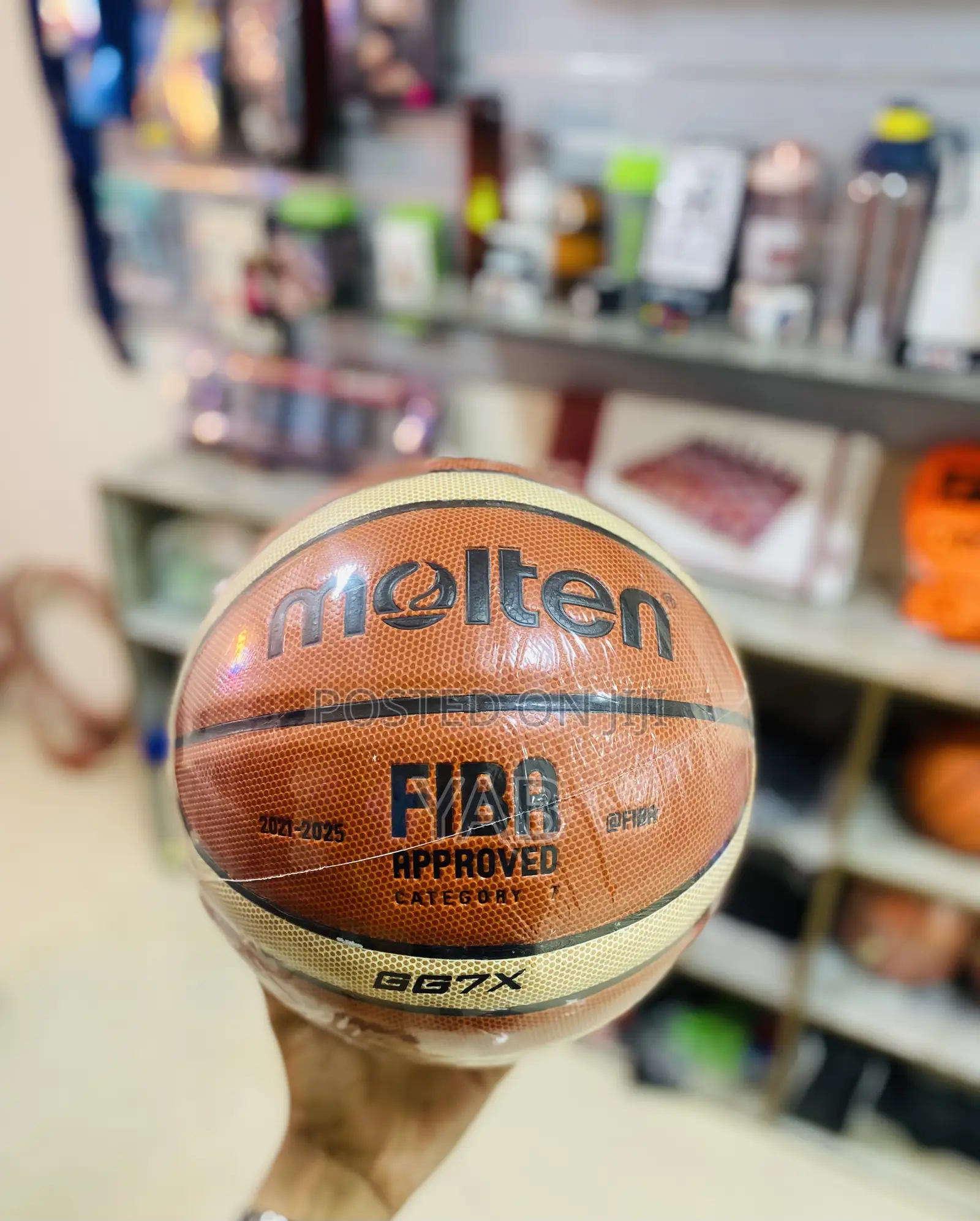 Basketball Molten With Barcode