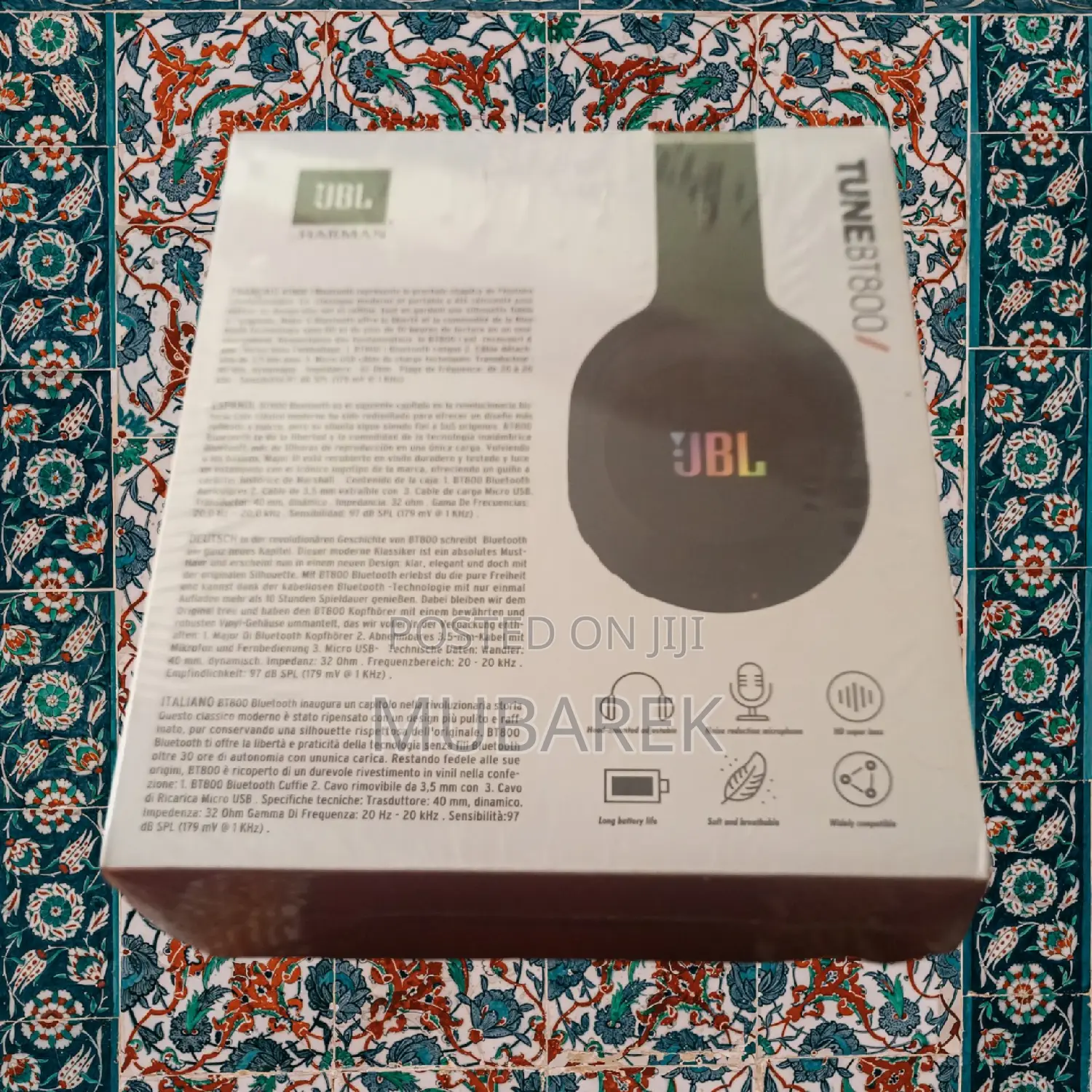 JBL 800BT Gentle Music, Wireless Freedom