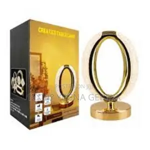 Photo - 3-Way Dimmable Touch Control Crystal Table Desk Lamp