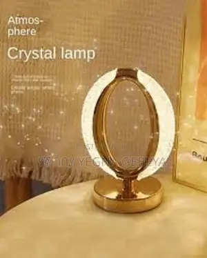 3-Way Dimmable Touch Control Crystal Table Desk Lamp
