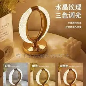 3-Way Dimmable Touch Control Crystal Table Desk Lamp