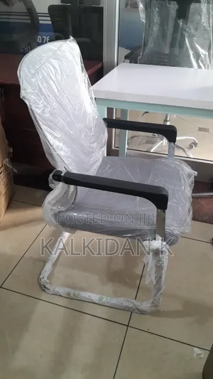 Photo - Guest Chair /Sledge White Mesh Chair/