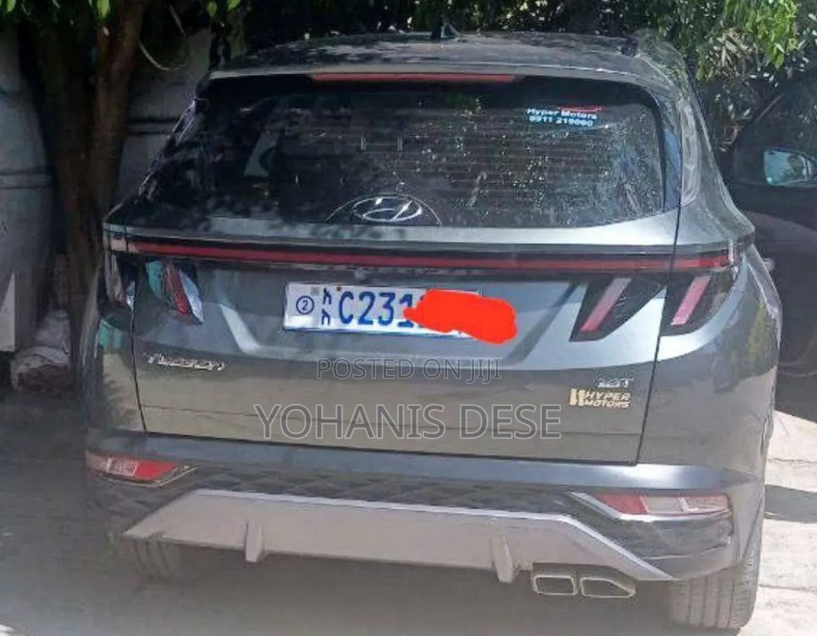 Hyundai Tucson 2022 Blue