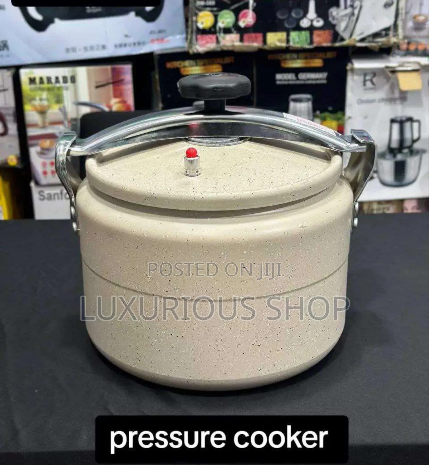 Sanford የሚጣድ የ Ceramic Pressure Cooker