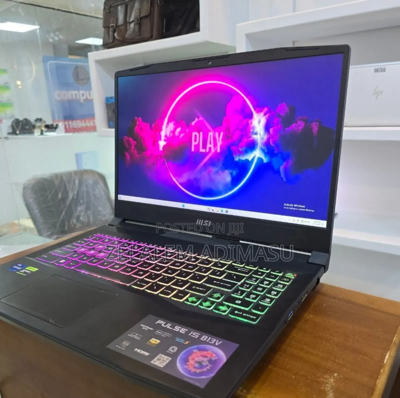 New Laptop MSI GF63 16GB Intel Core I7 SSD 1T