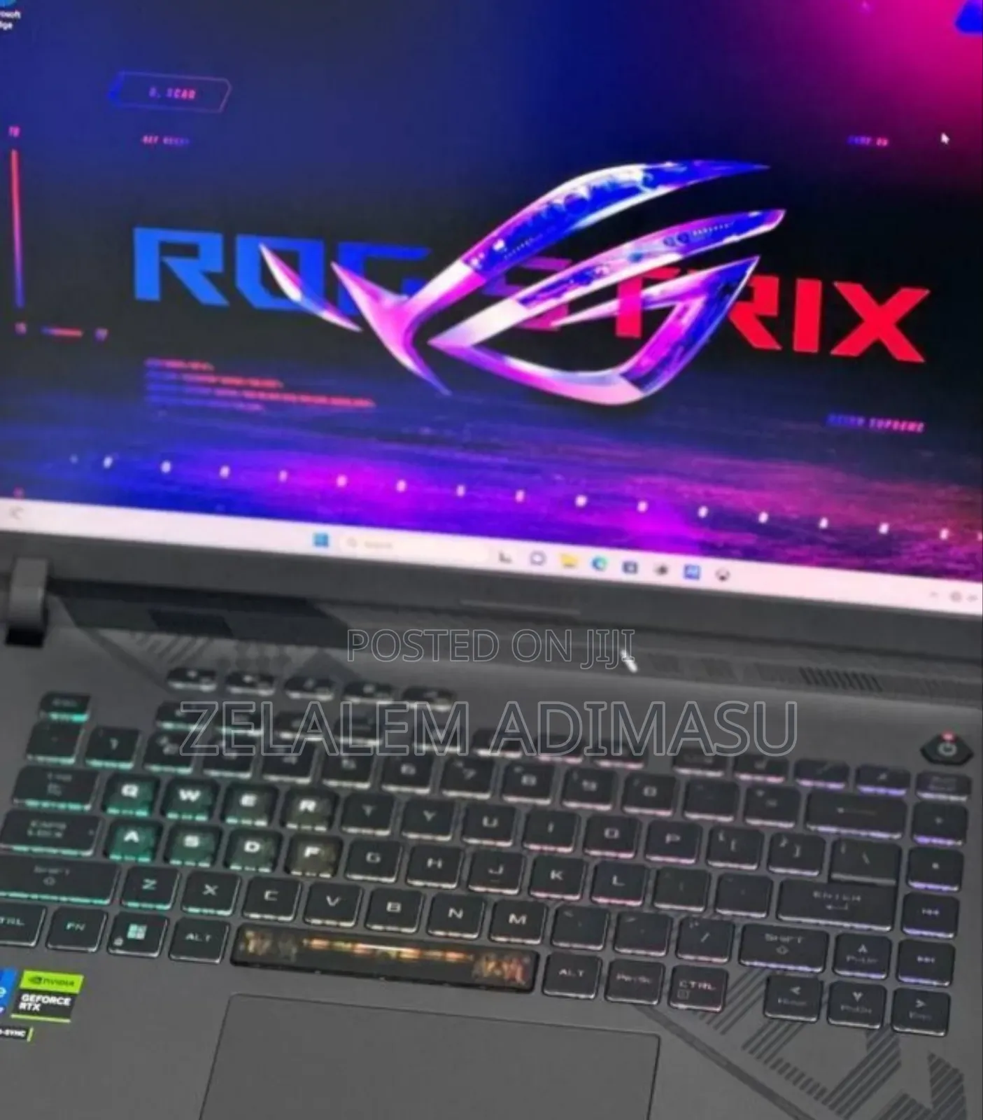 New Laptop Asus ROG Strix G15 16GB Intel Core I7 SSD 1T