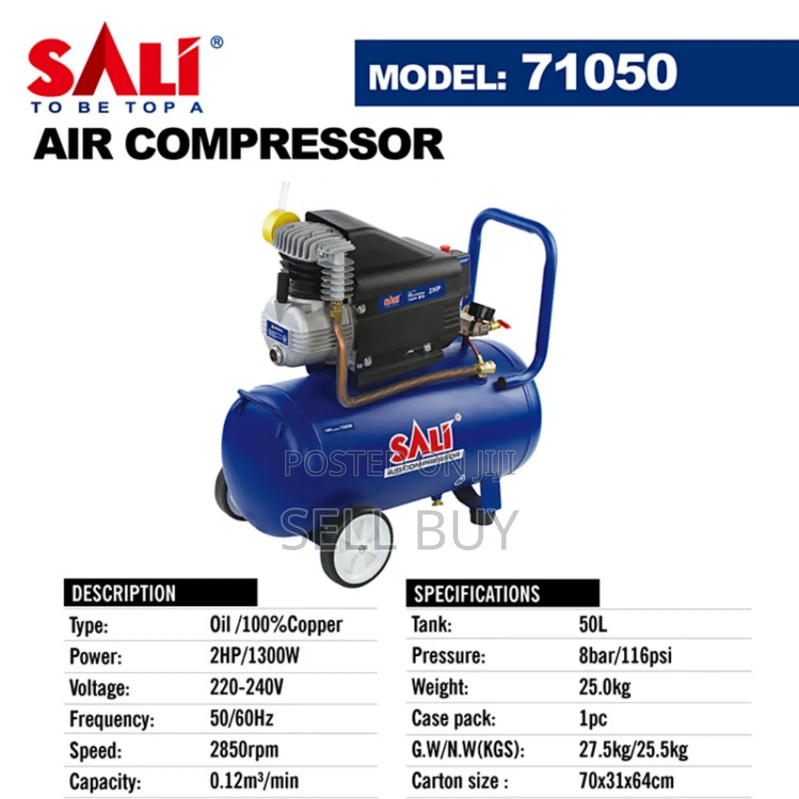Sali 50L Compressor