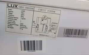 Lux Chest Freezer 320