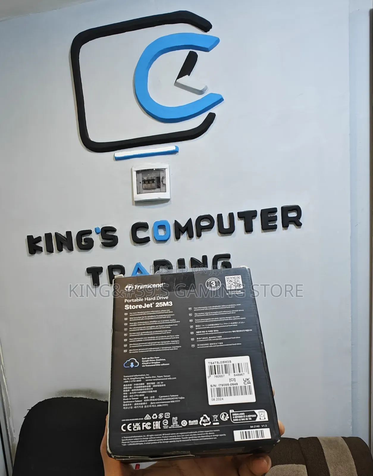 4TB Transcend External Hard Disk Drive
