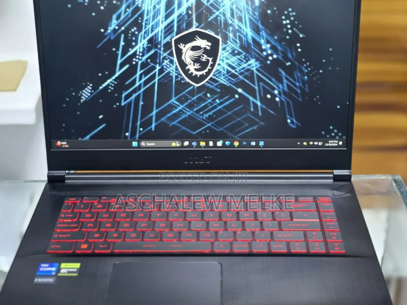 New Laptop MSI GF63 16GB Intel Core I7 SSD 1T