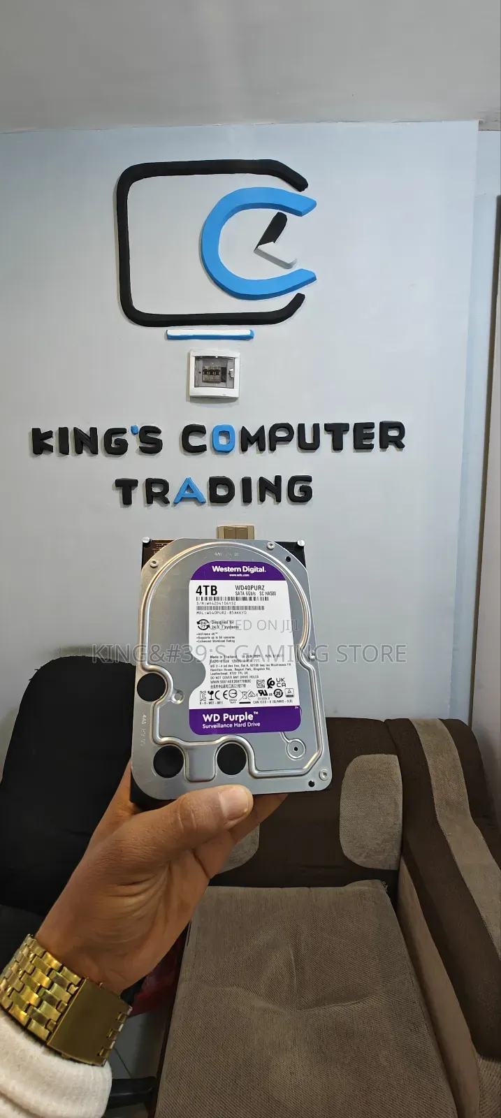 4TB WD Purple Internal Hard Disk Drive