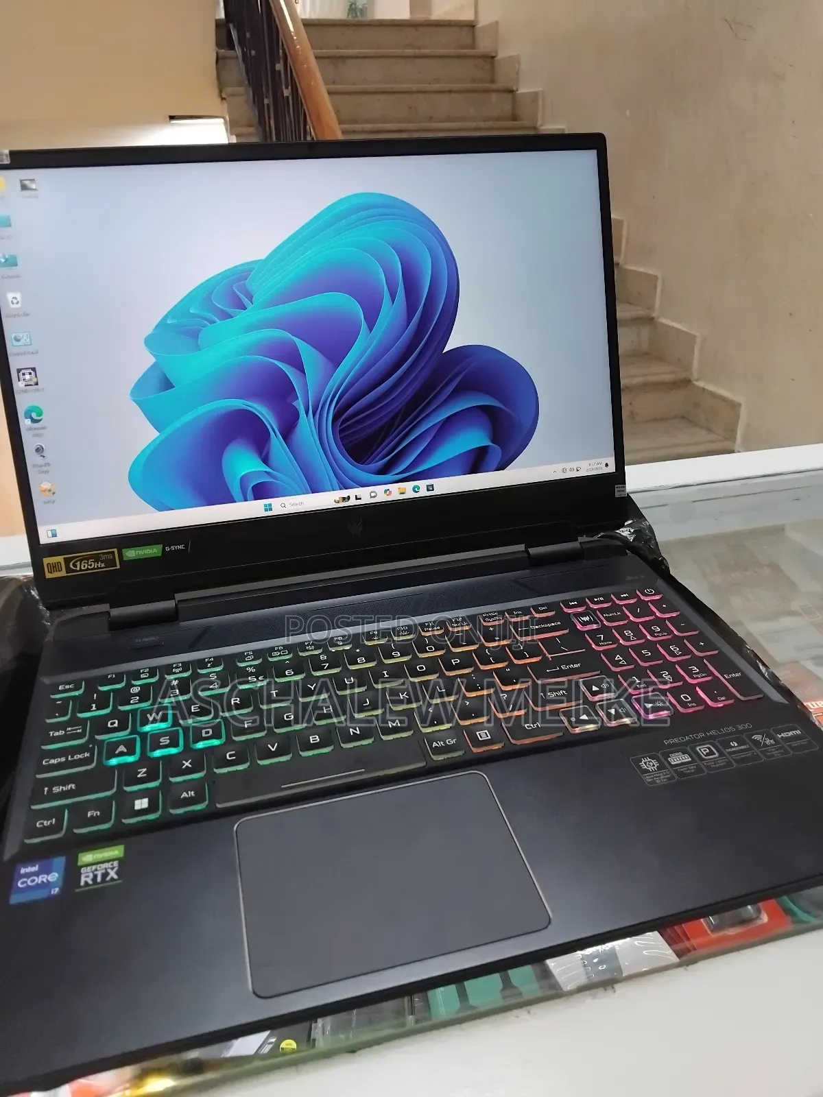 New Laptop Acer Predator Helios 300 16GB Intel Core I7 SSD 512GB