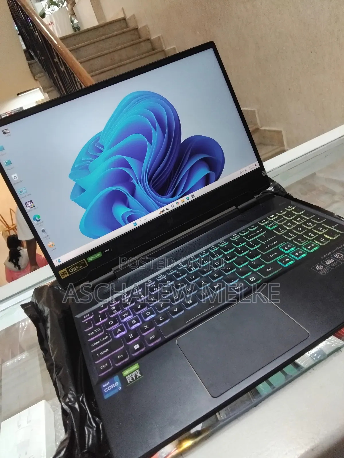 New Laptop Acer Predator Helios 300 16GB Intel Core I7 SSD 512GB