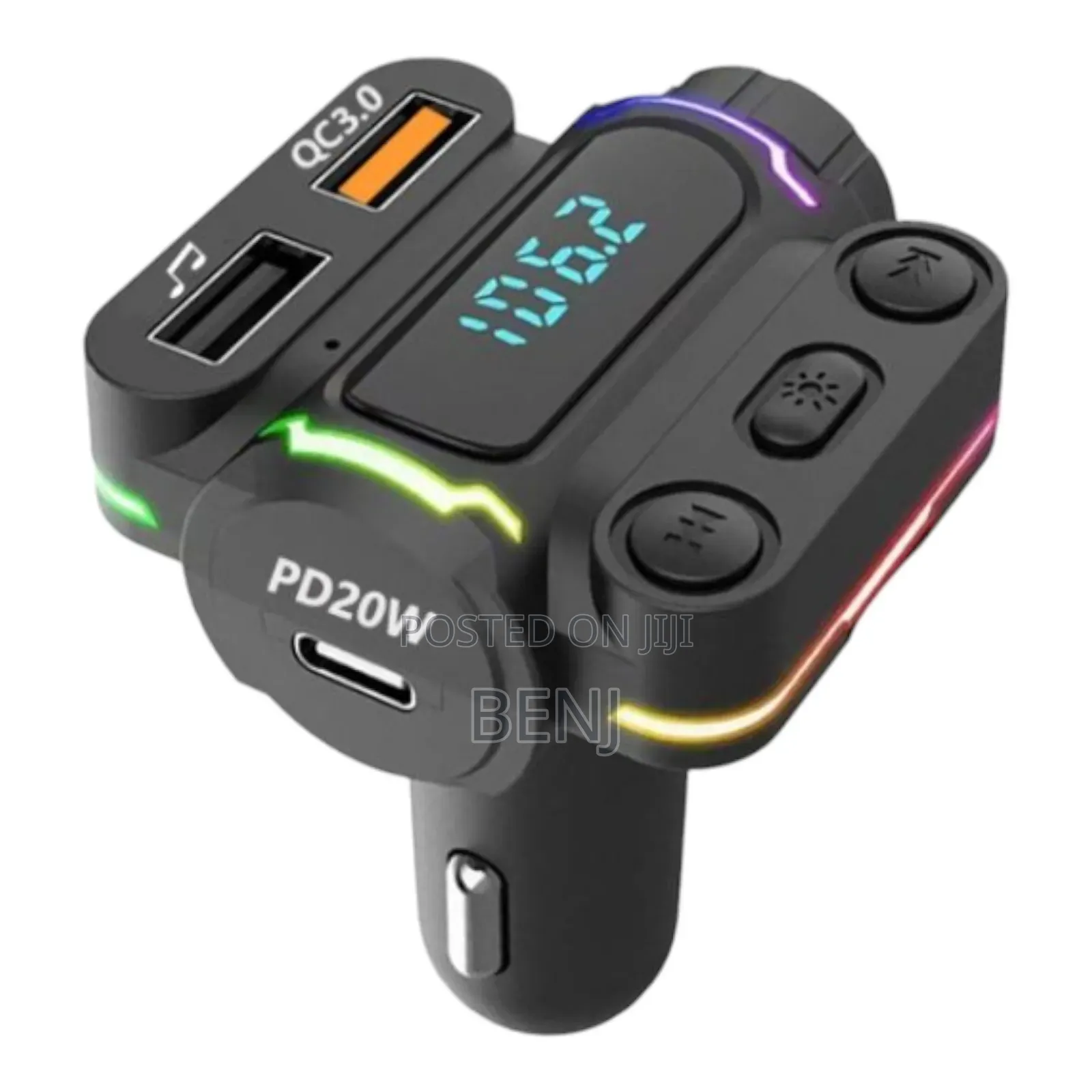P7 in Car Dual Charger | Mp3 Player | Fm Reciver | Bluetooth