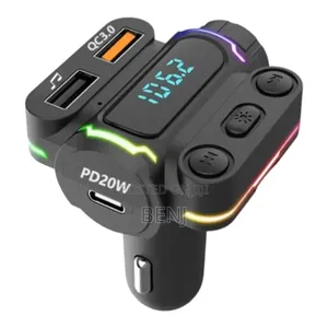 Photo - P7 in Car Dual Charger | Mp3 Player | Fm Reciver | Bluetooth