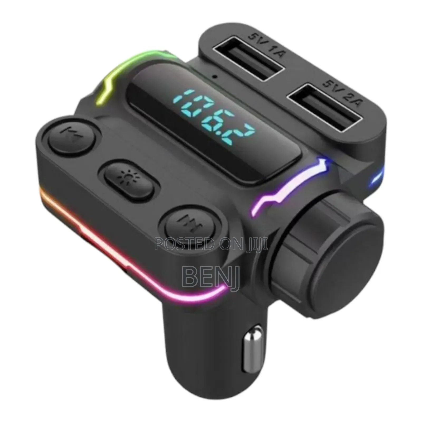 P7 in Car Dual Charger | Mp3 Player | Fm Reciver | Bluetooth