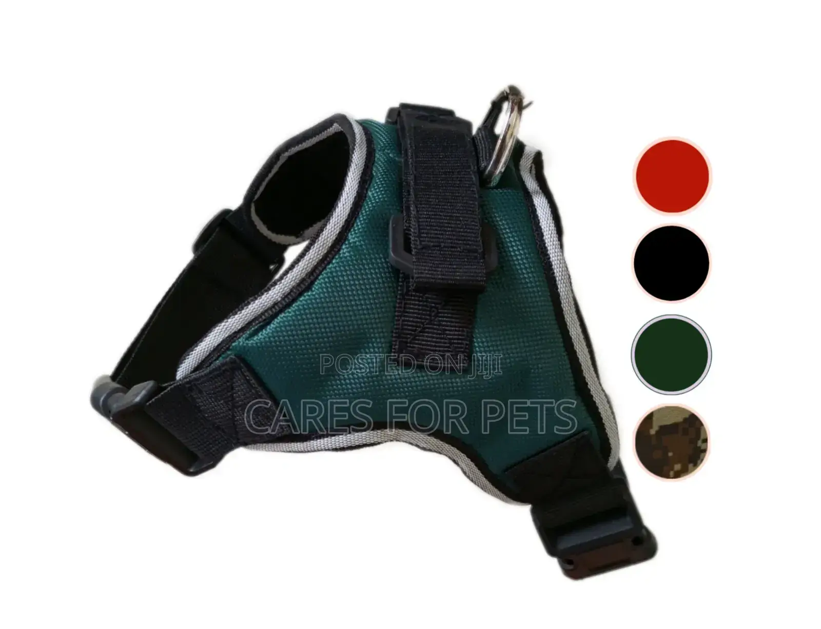 Dark Green Saddle Harness