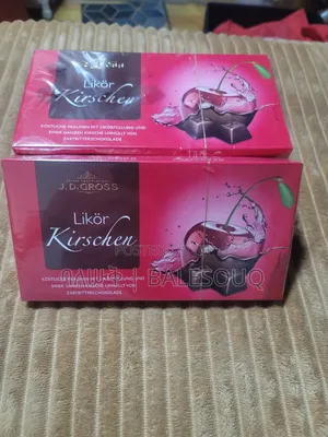 Photo - JD GROSS - Cherry Liqueurs Chocolate With 11% Alcohol